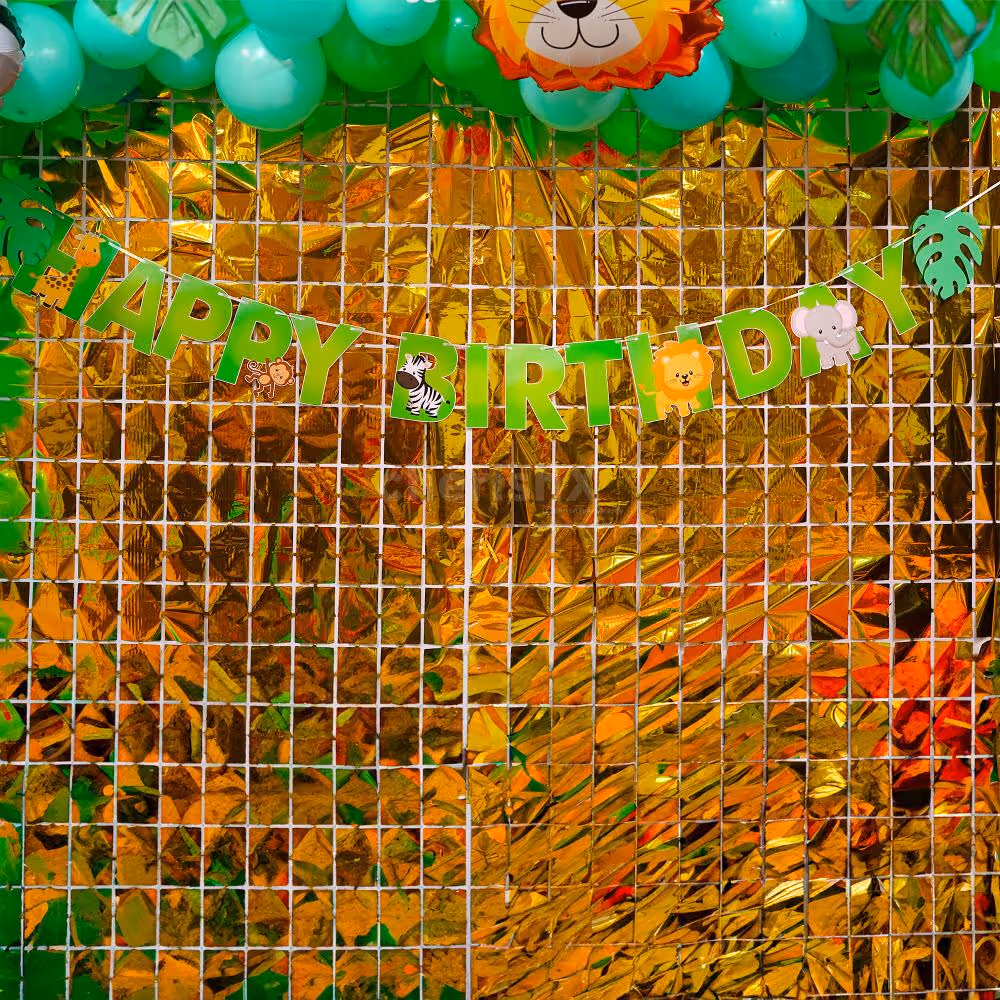 Celebrate in the Jungle Themed Decor