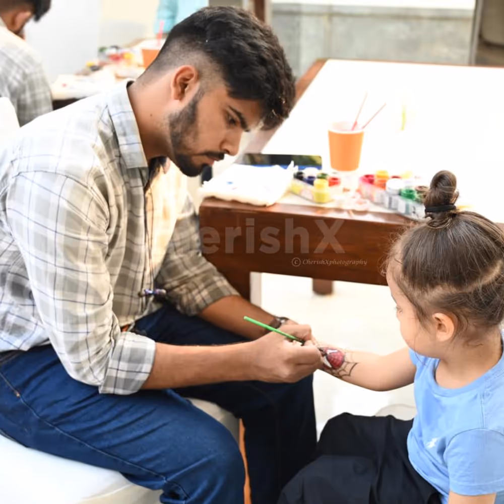 Make your Kid's Birthday Party fun with CherishX's Tattoo Artist Service.