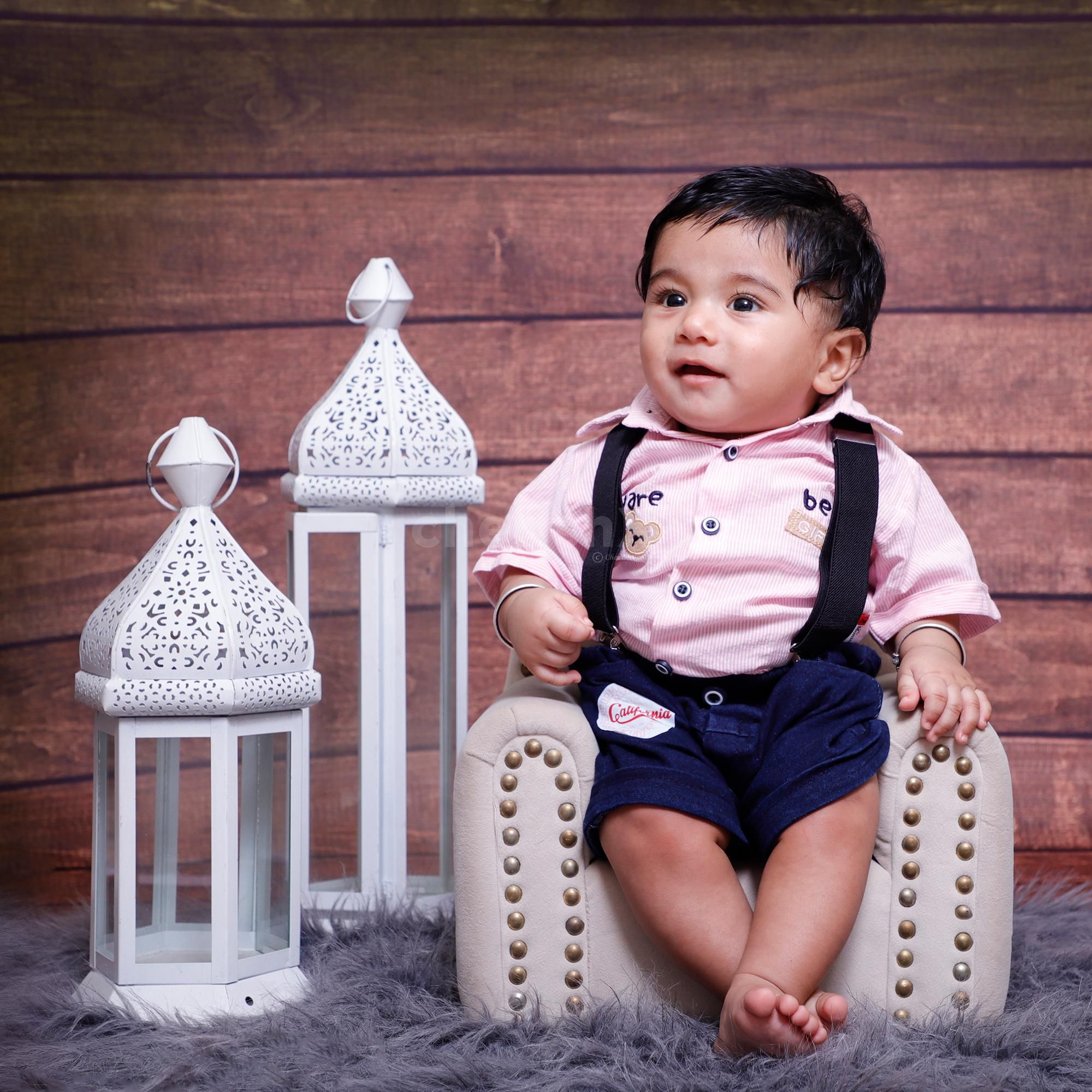 Sweet Dreams: Our little angel sleeping peacefully amidst a whimsical fairytale setting