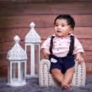 Sweet Dreams: Our little angel sleeping peacefully amidst a whimsical fairytale setting