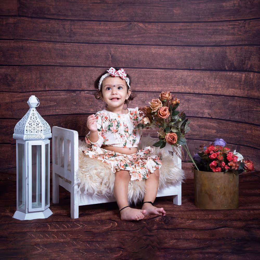 Magical Moments: Vibrant colors and baby giggles in our contemporary setup