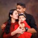 Mommy’s Love: A timeless shot of mother and baby in a coordinated gown and theme