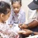 Art on skin, fun within – thanks to our tattoo artist at the kids' birthday party