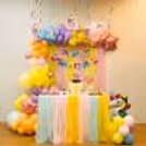 Whimsical Unicorn Dreams Balloon Arch