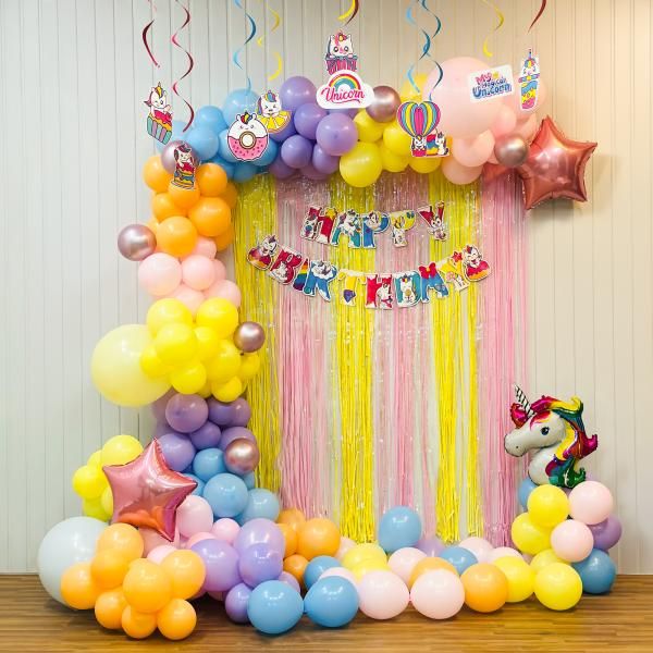 Magical Unicorn Balloon for Kids Birthday