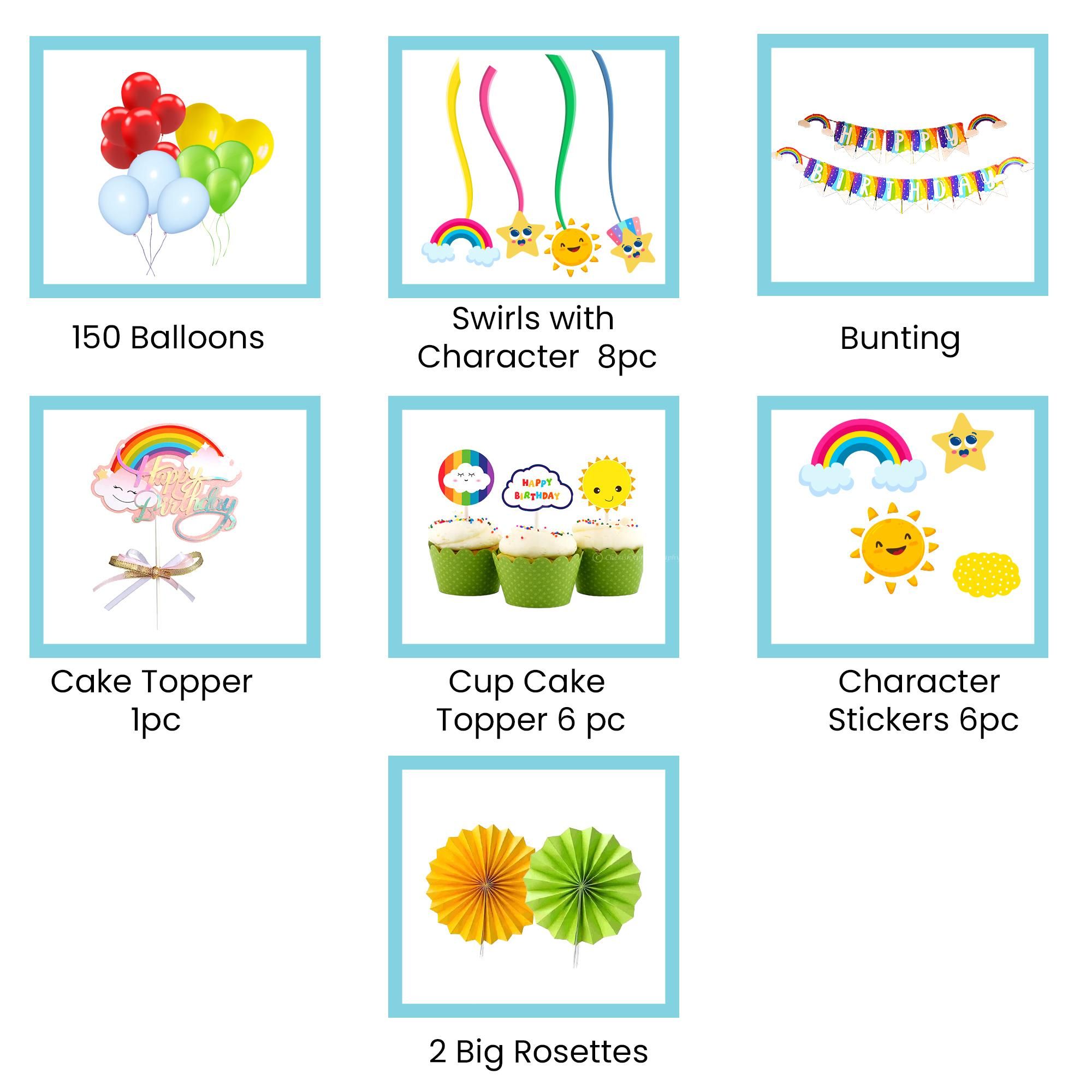 Rainbow Full Package Decor