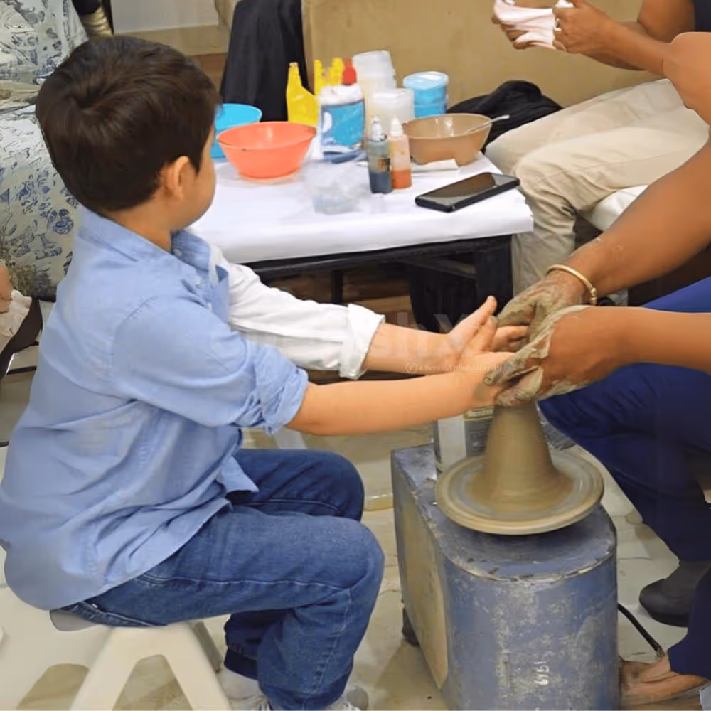 Let the magic of pottery unfold at your child's party!