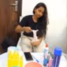 Crafting slimy wonders at the kids' birthday party slime-making activity