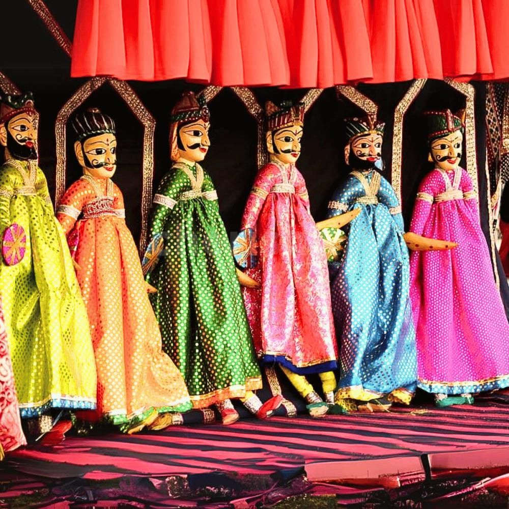 Captivating kids' birthday party entertainment: a Rajasthani puppet show