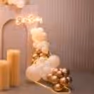 A dreamy baby shower with glowing butterflies and elegant decor