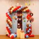 Cow Foil with Paper Cutouts to Add a Farm Touch