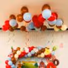 Farm Themed Balloons And Swirls For Ceiling