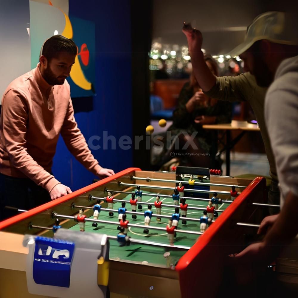 Corporate events get lively with foosball