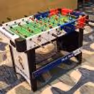 This Foosball Table Setup Is Suitable For Players Of All Ages Who Enjoy Table Games.