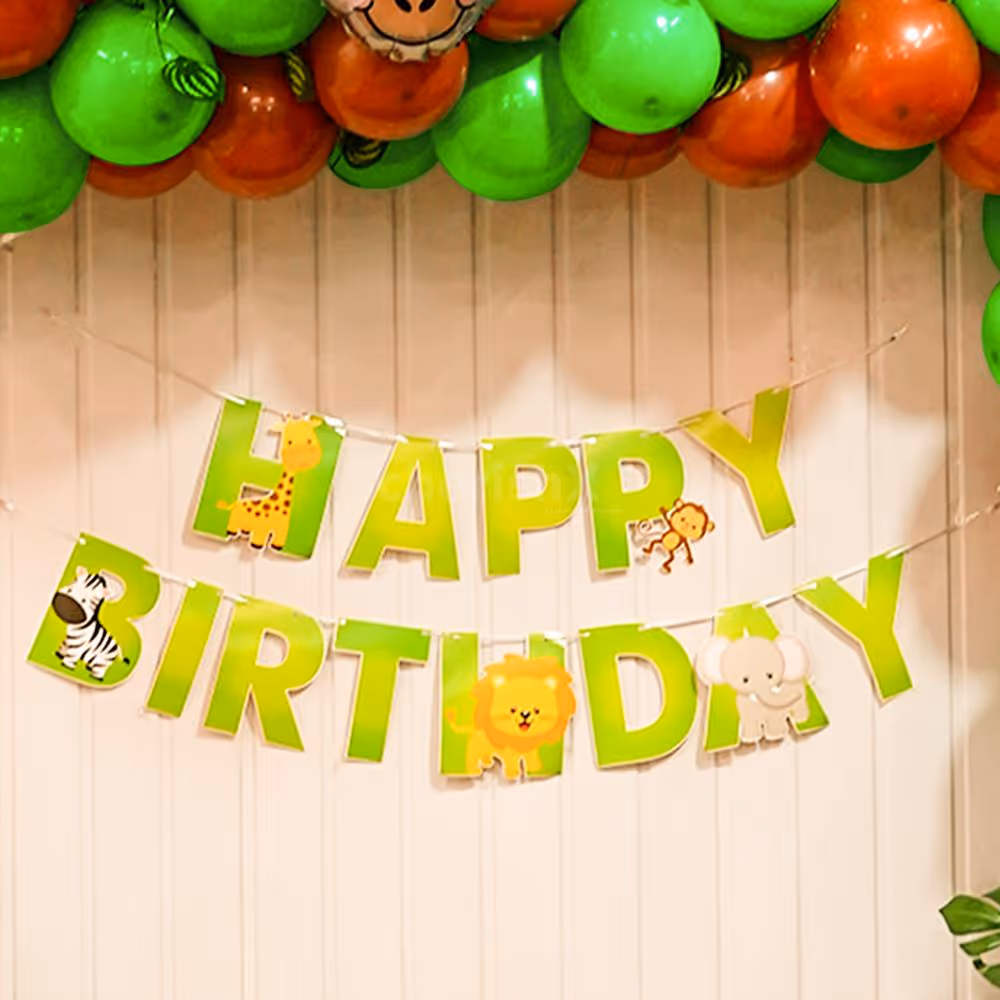 Celebrate in the Wild with Safari-Themed Decorations