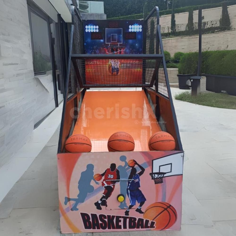 Shoot for Fun with Basketball Arcade at Birthday Parties