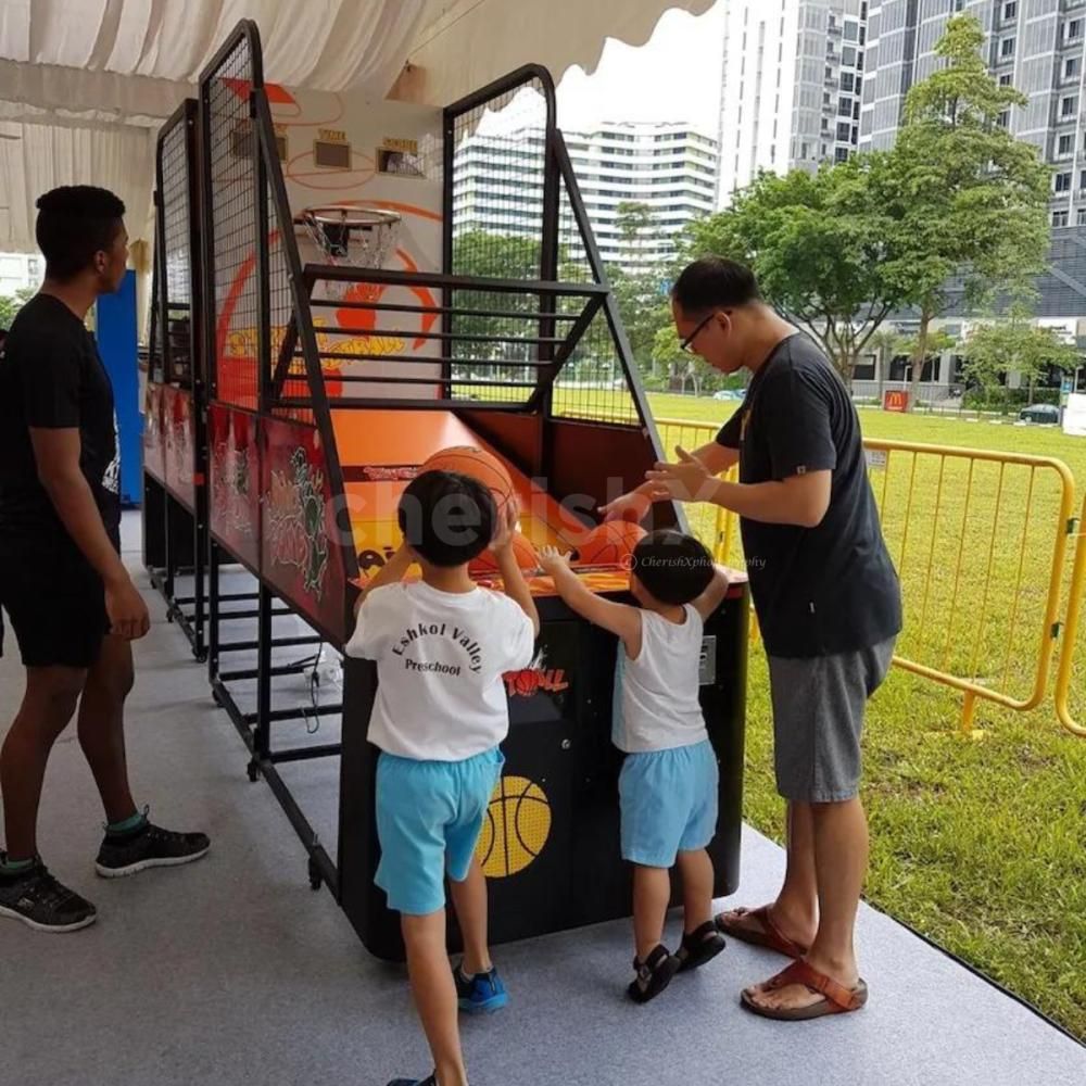 Arcade Basketball: The Highlight of Your Corporate  Family Day out event