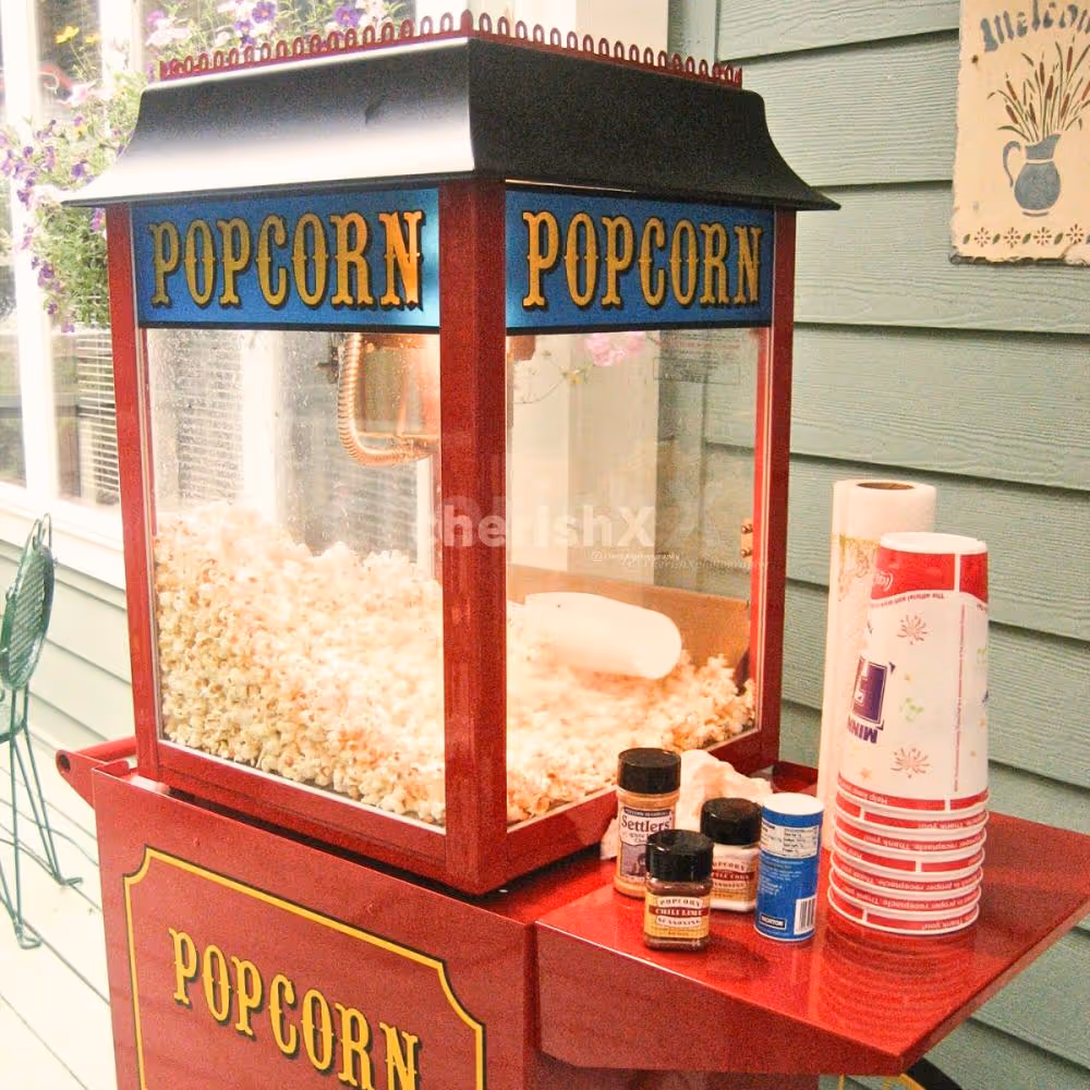 Your guests and children can relish unlimited popcorn for three hours at the party