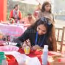 Fun art and craft activities keep kids creative and engaged at the party.
