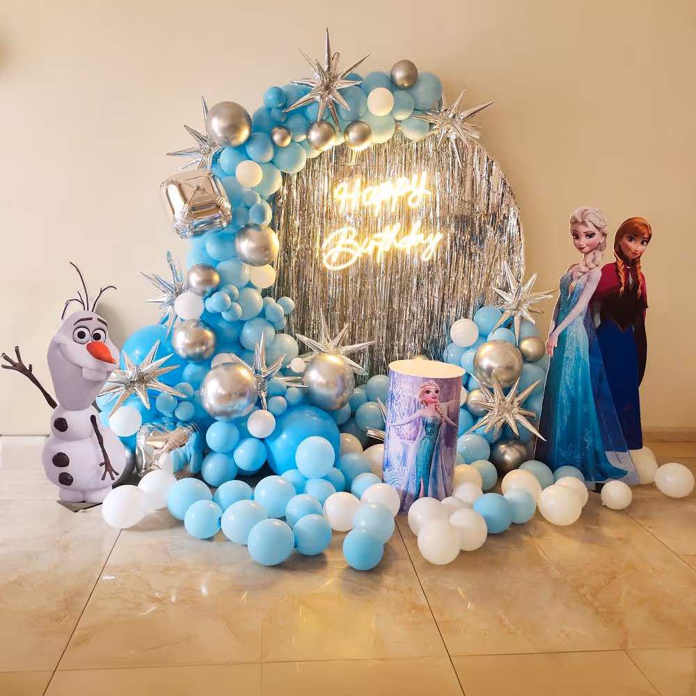Frozen Ring Decor for kid Birthday