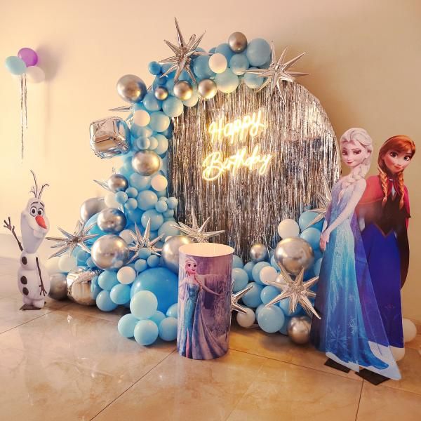 Frozen Kid Birthday Decor