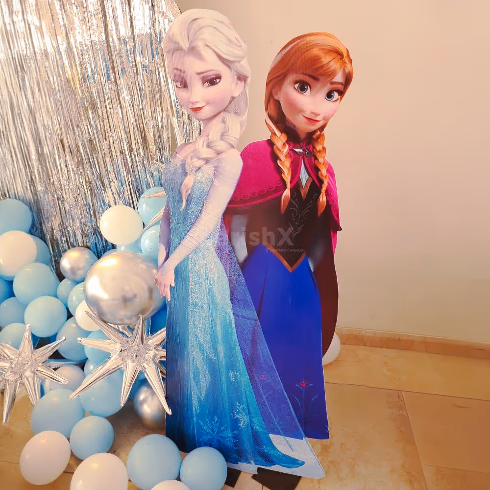 Pastel Frozen Balloon Decoration