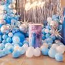 Olaf, Elsa and Anna cutouts with Ring Decor