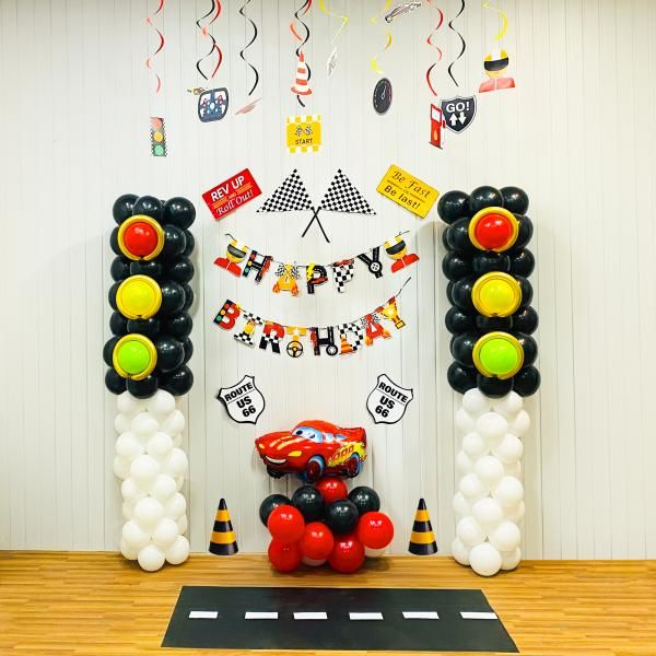 Car Theme Birthday Decor for Kid