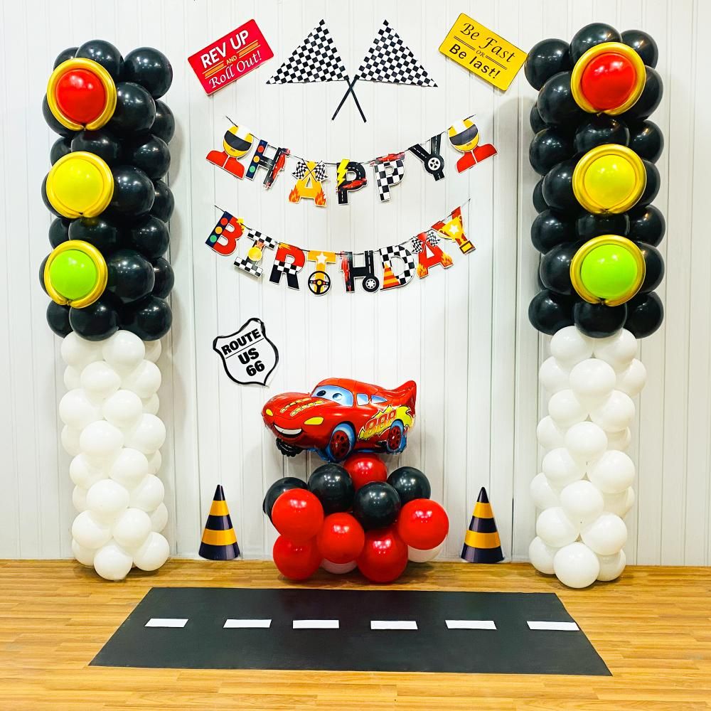 Racing Car Decor For Kid Birthday