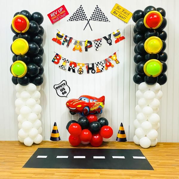 Racing Car Decor For Kid Birthday