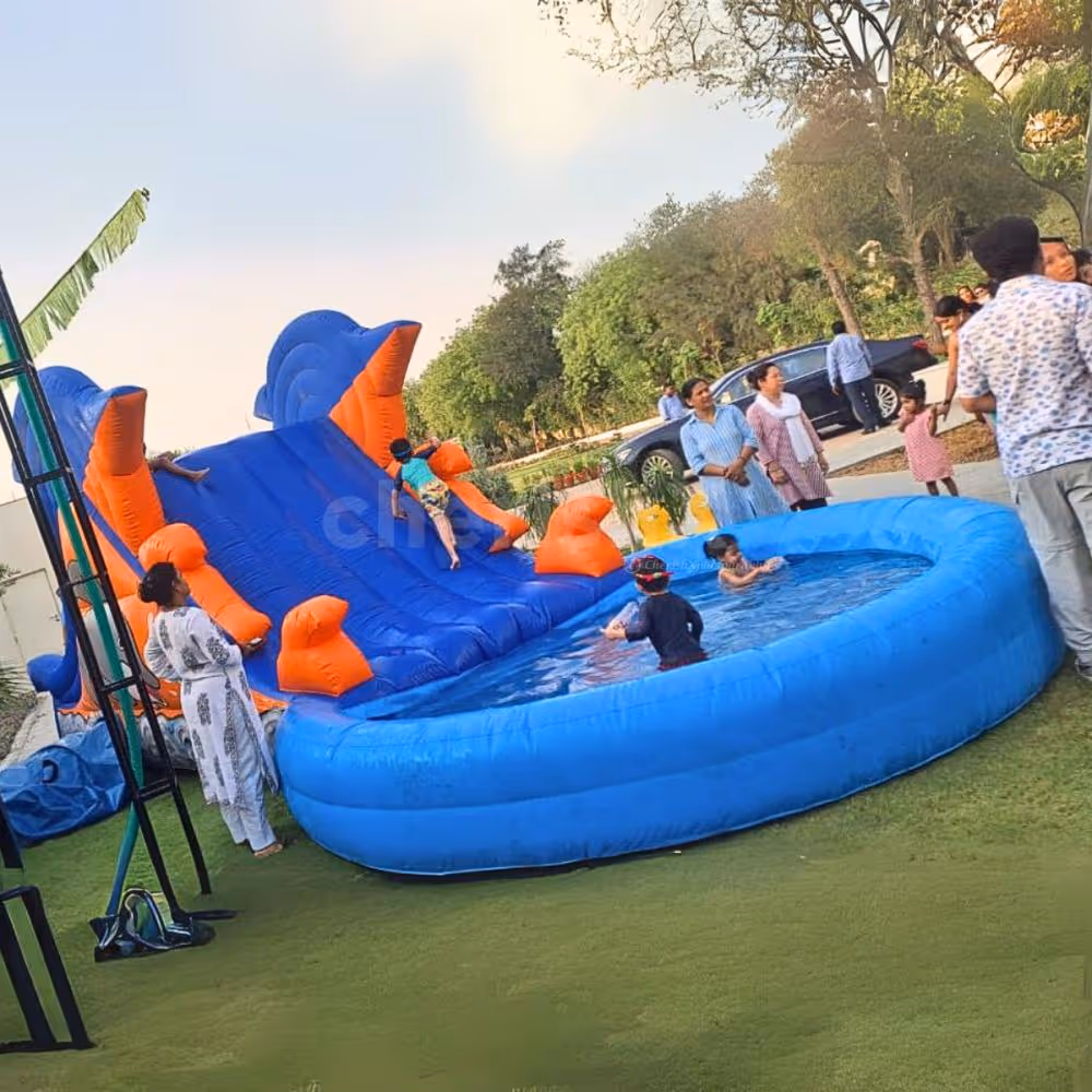 Pool bouncy thrills for the ultimate kids' party splash