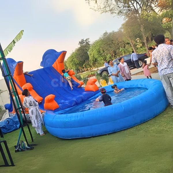 Pool bouncy thrills for the ultimate kids' party splash