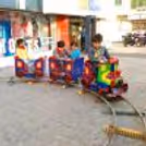 Hop on the electric train for endless fun at your child's party