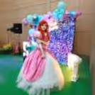 Kids having a magical time with their favorite live Barbie