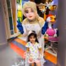 A live Princess character bringing fairy tale magic to the birthday party