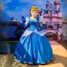 A live Princess adds elegance and enchantment to the birthday celebration