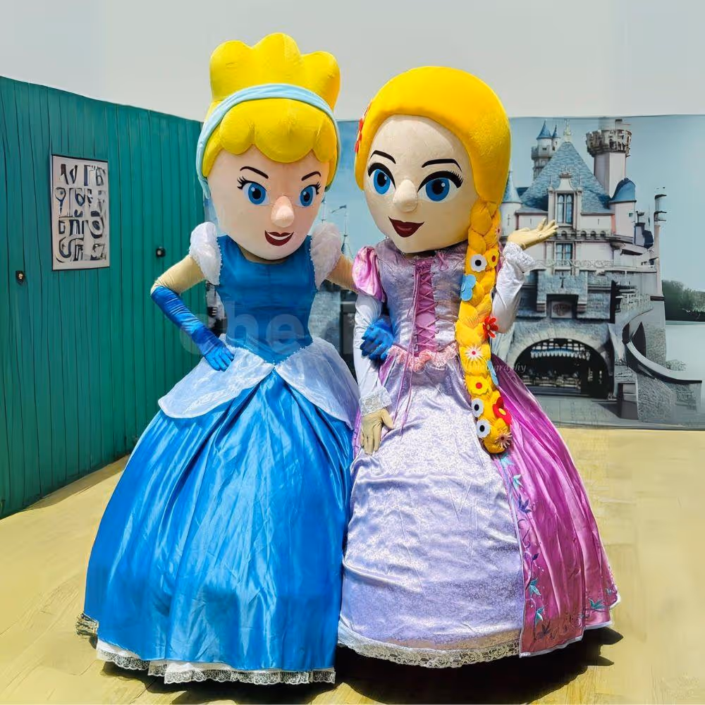 A charming live Princess character making every moment magical