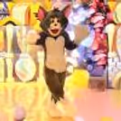 Kids enjoying mischievous fun with their favorite live Tom character