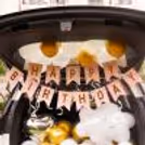 Chrome and Metallic Balloons used in Decor