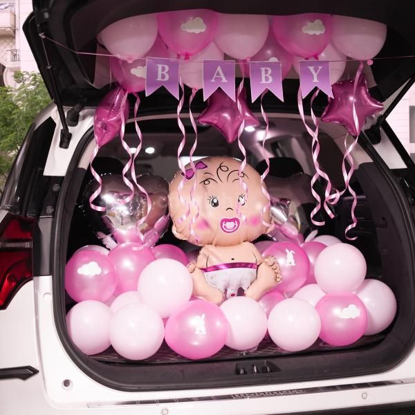 Welcome Baby Car Decor