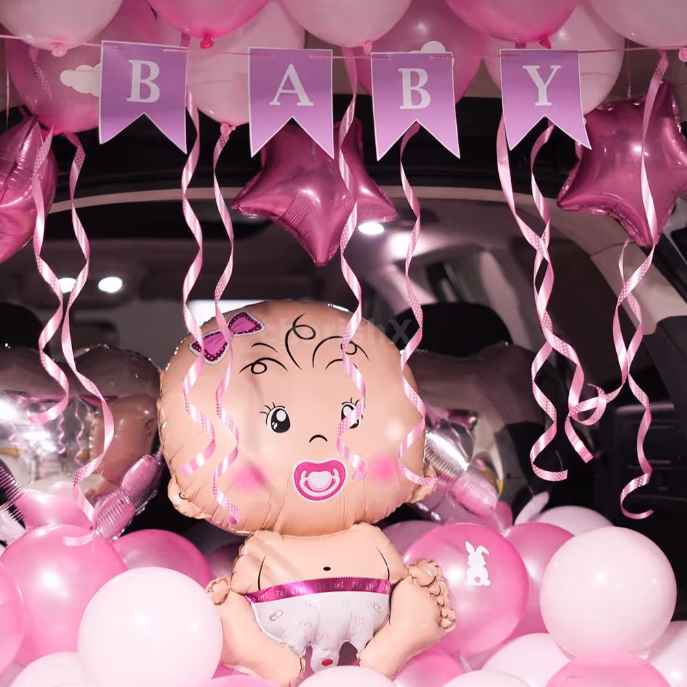 Car Dikki Decor for Baby Girl