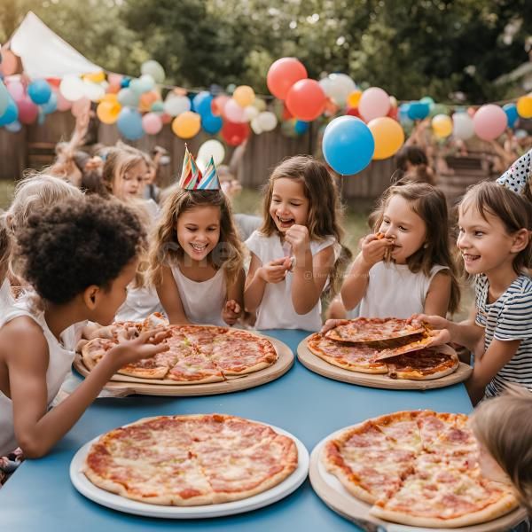 Live pizza station with momos, noodles, and brownies – the ultimate party feast