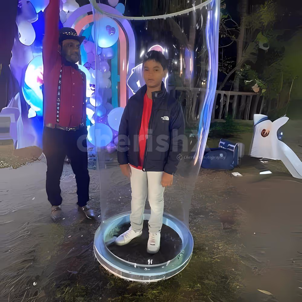 Captivating bubble fun at our Bubble Game Show