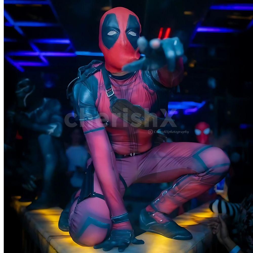 Deadpool adding humor and excitement to the party