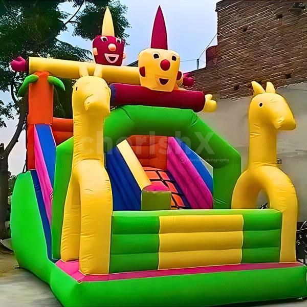 Joker Slide Bouncy: Perfect slide and bounce setup for kids’ partie