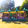 Kids having a blast in the Jungle Theme Bouncy – 20x24 ft of wild fun
