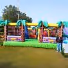 20x24 ft Jungle Theme Bouncy setup – Ensuring safe and thrilling fun for kids