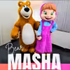 Bring the beloved characters of Masha and the Bear to life with our themed party setup, perfect for fans of this charming duo
