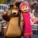 Create a memorable birthday experience with our Masha and Bear party package, designed to delight young fans with whimsical fun