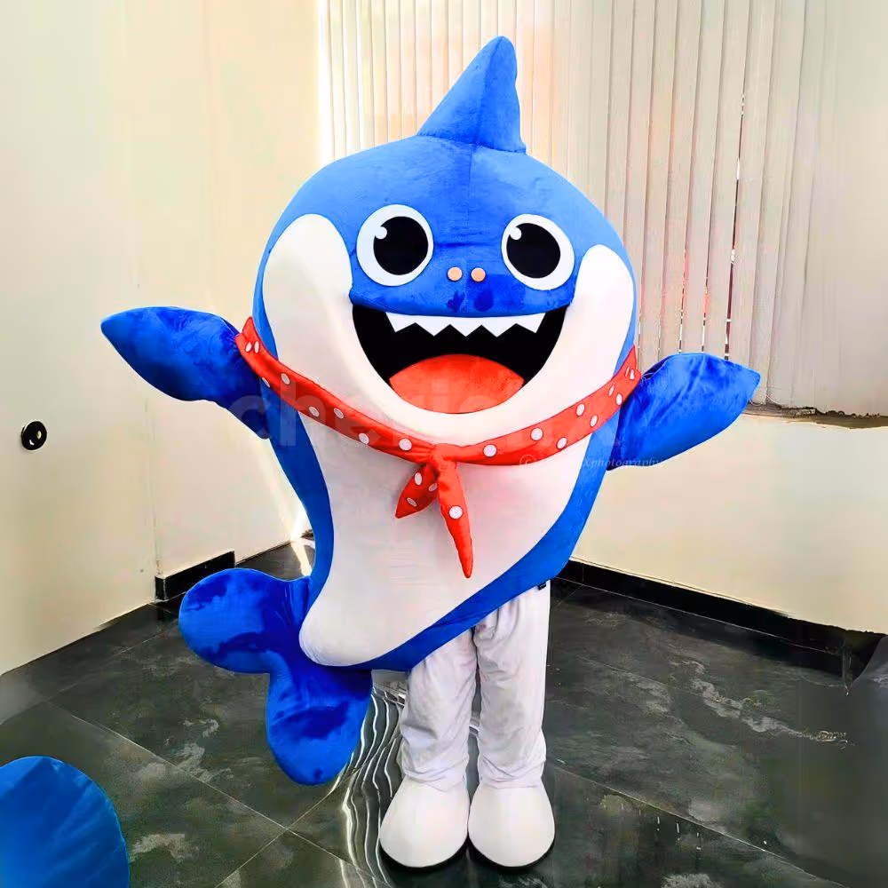 Dive into fun with our Baby Shark-themed party setup, perfect for little fans of the catchy song and characters